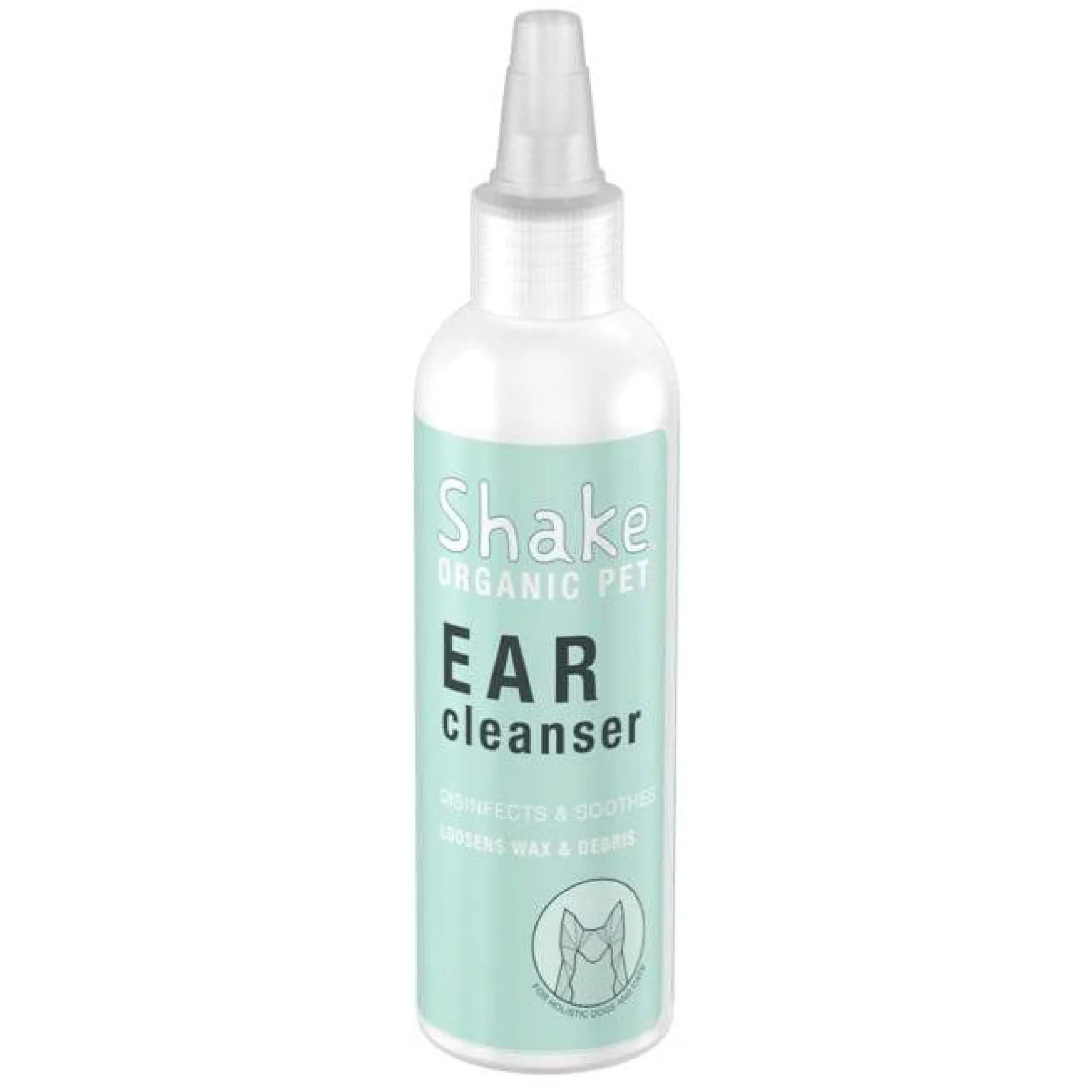 10% OFF: Shake Organic Pet Ear Cleanser For Dogs & Cats
