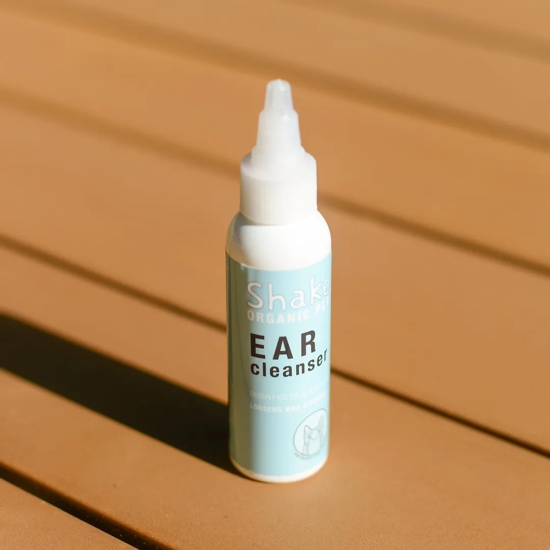10% OFF: Shake Organic Pet Ear Cleanser For Dogs & Cats