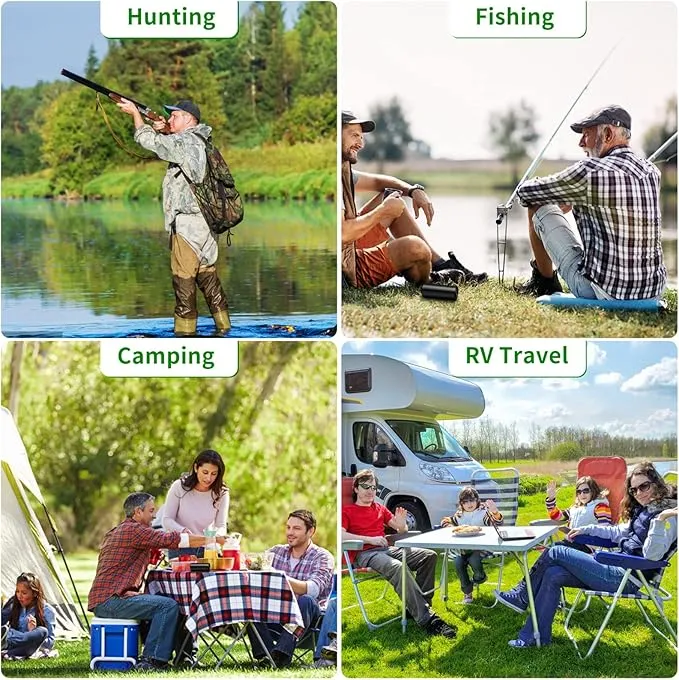 100 Portable Camping Toilet Bags,8 Gallon Super Thick Camping Toilet Bags Biodegradable Porta Potty Bags Leak-Proof Trash Bags for Adults Outdoor Boating Travel