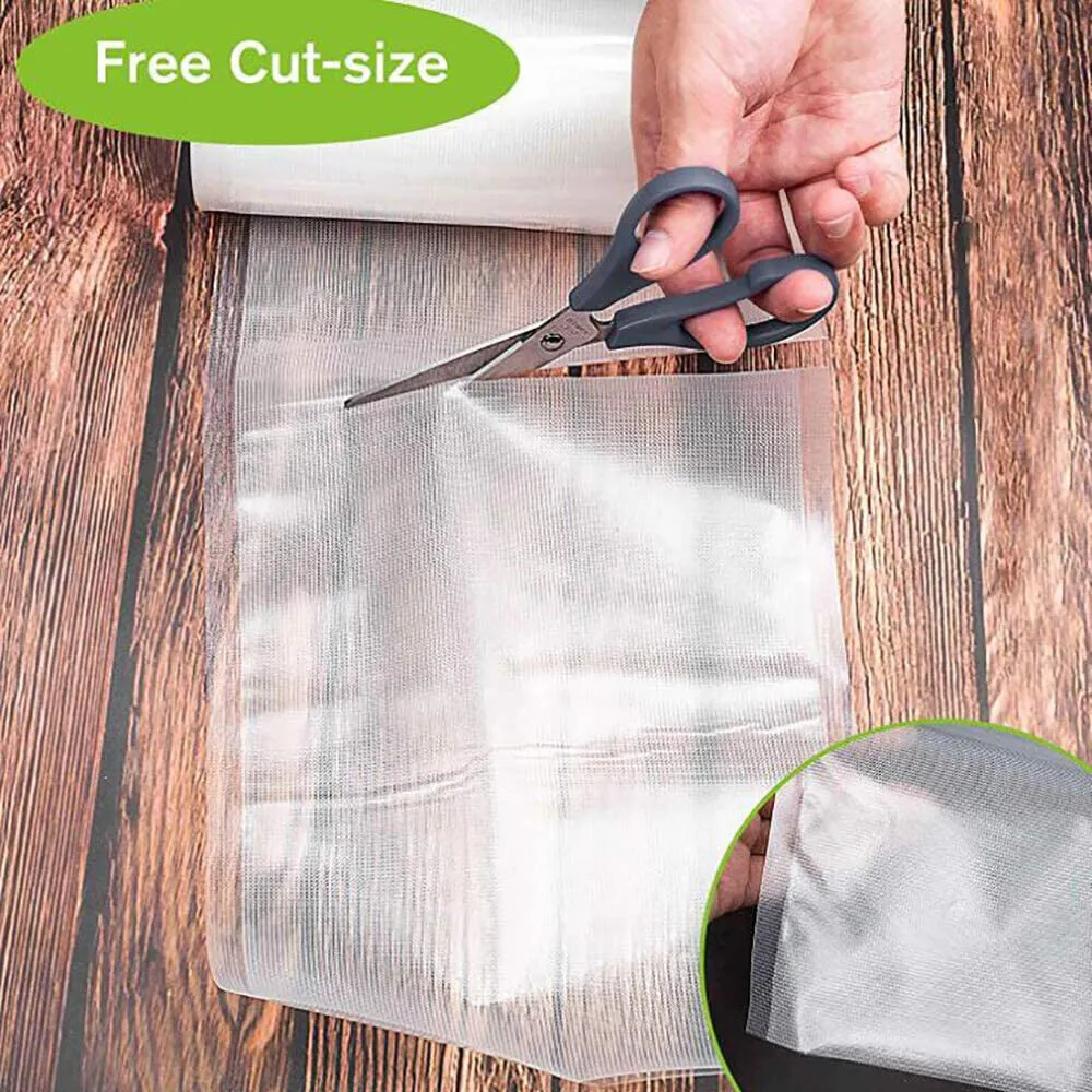 1ROLL 20CM Vacuum Sealer Bags Rolls | Vacuum Food Saver | Storage Seal | 15M