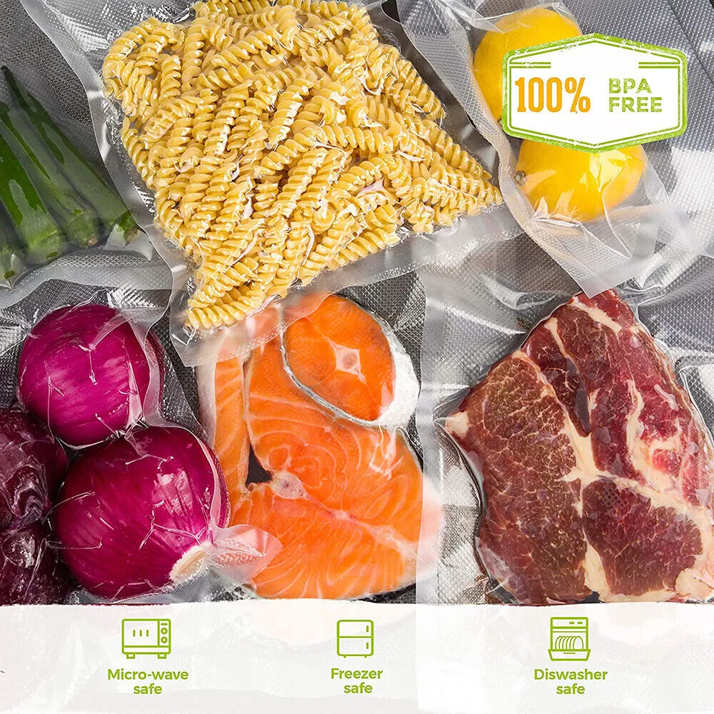 1ROLL 20CM Vacuum Sealer Bags Rolls | Vacuum Food Saver | Storage Seal | 15M