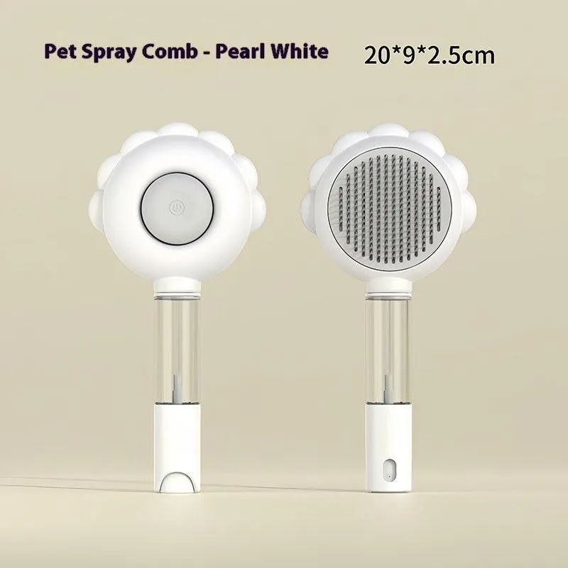 2-in-1 Shedding Spray Brush: Pamper Pets & Reduce Fur (Cats & Dogs)