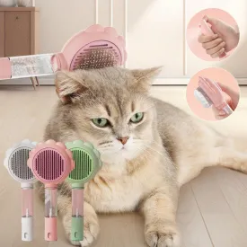 2-in-1 Shedding Spray Brush: Pamper Pets & Reduce Fur (Cats & Dogs)