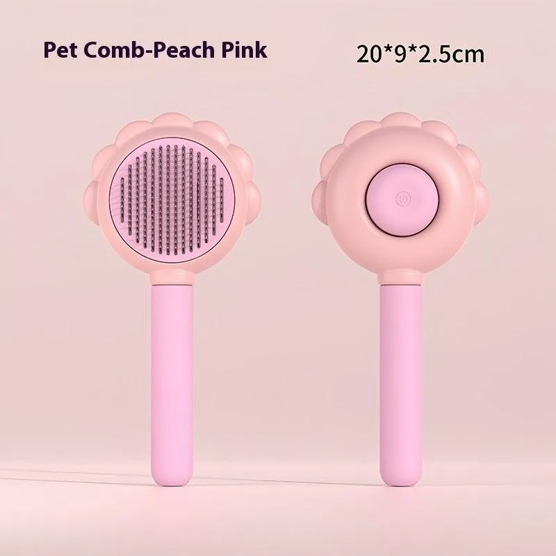 2-in-1 Shedding Spray Brush: Pamper Pets & Reduce Fur (Cats & Dogs)