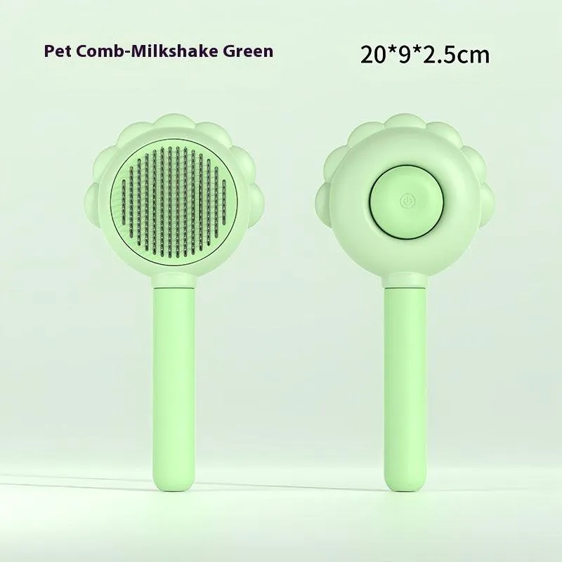 2-in-1 Shedding Spray Brush: Pamper Pets & Reduce Fur (Cats & Dogs)