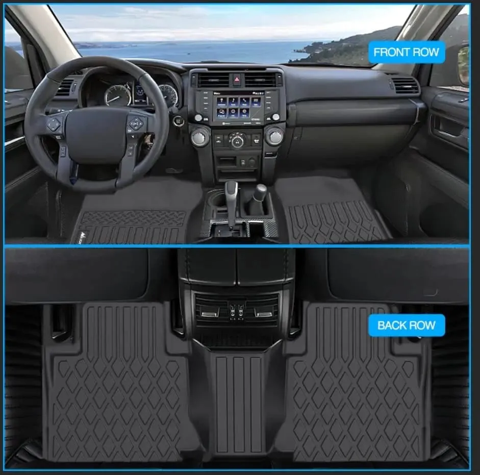 2014-2024 Lexus GX460 2013-2023 Toyota 4Runner TPE Floor Mats