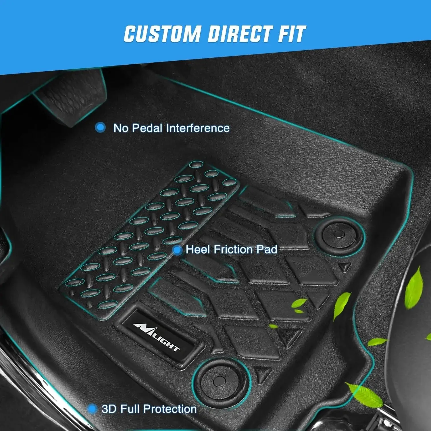 2016-2025 Chevy Malibu TPE Floor Mats