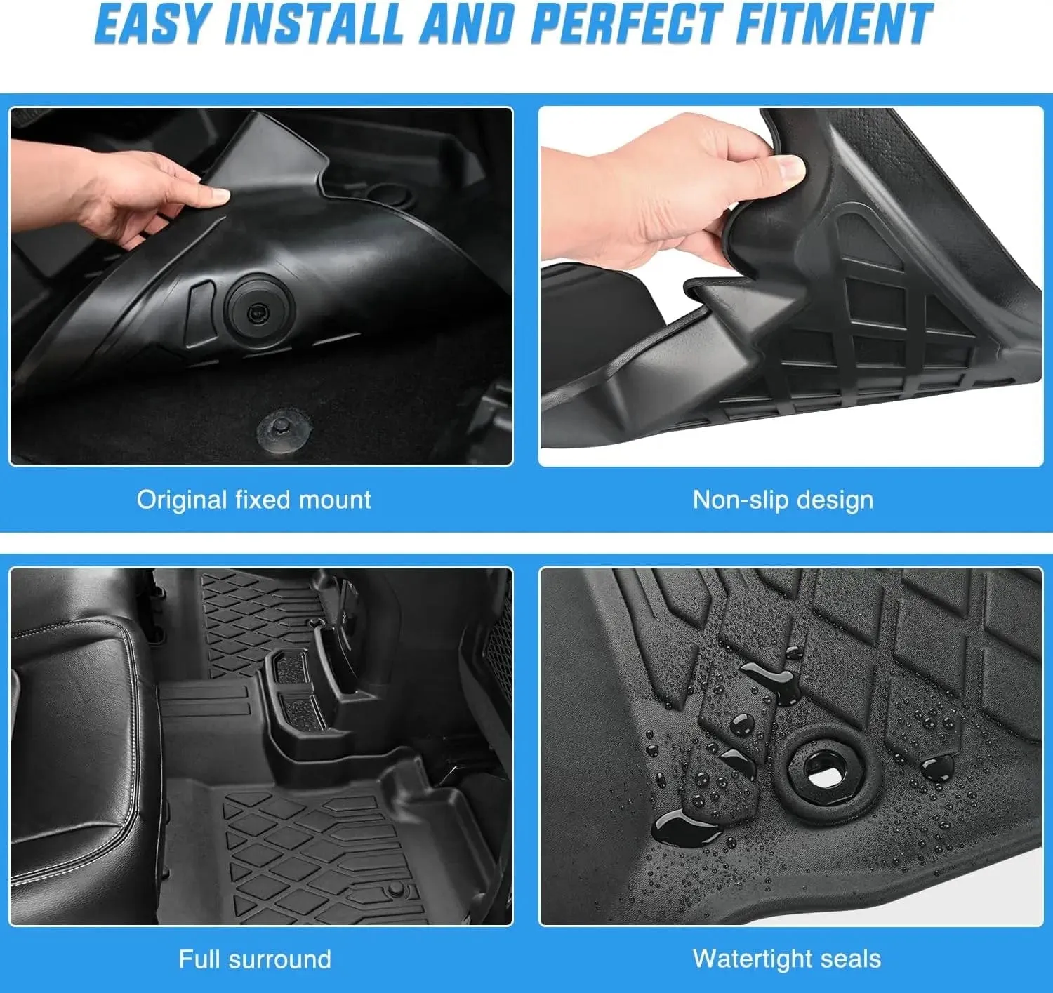 2016-2025 Chevy Malibu TPE Floor Mats