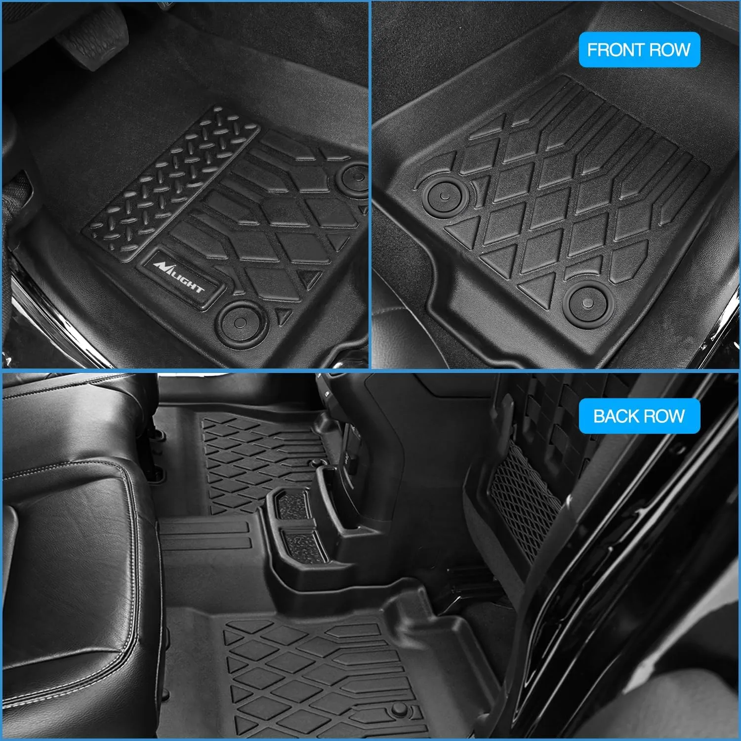 2017-2020 Ford Fusion Lincoln MKZ TPE Floor Mats
