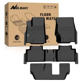 2021-2025 Jeep Grand Cherokee L 7 Passenger TPE Floor Mats
