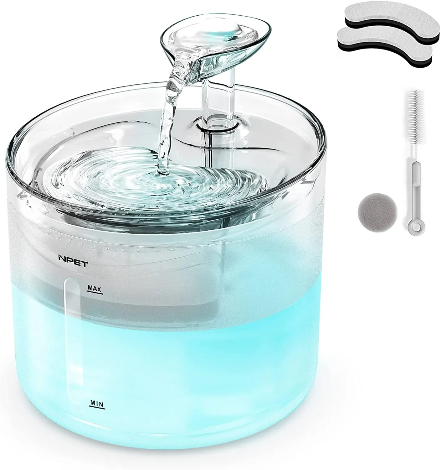 2022 Newest NPET 54 oz. Cat Water Fountain - WF100