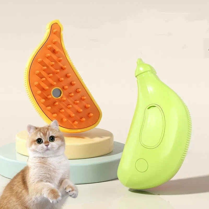 3 In 1 Pet Steam Brush Cat Dog Beauty Comb Hair Removal