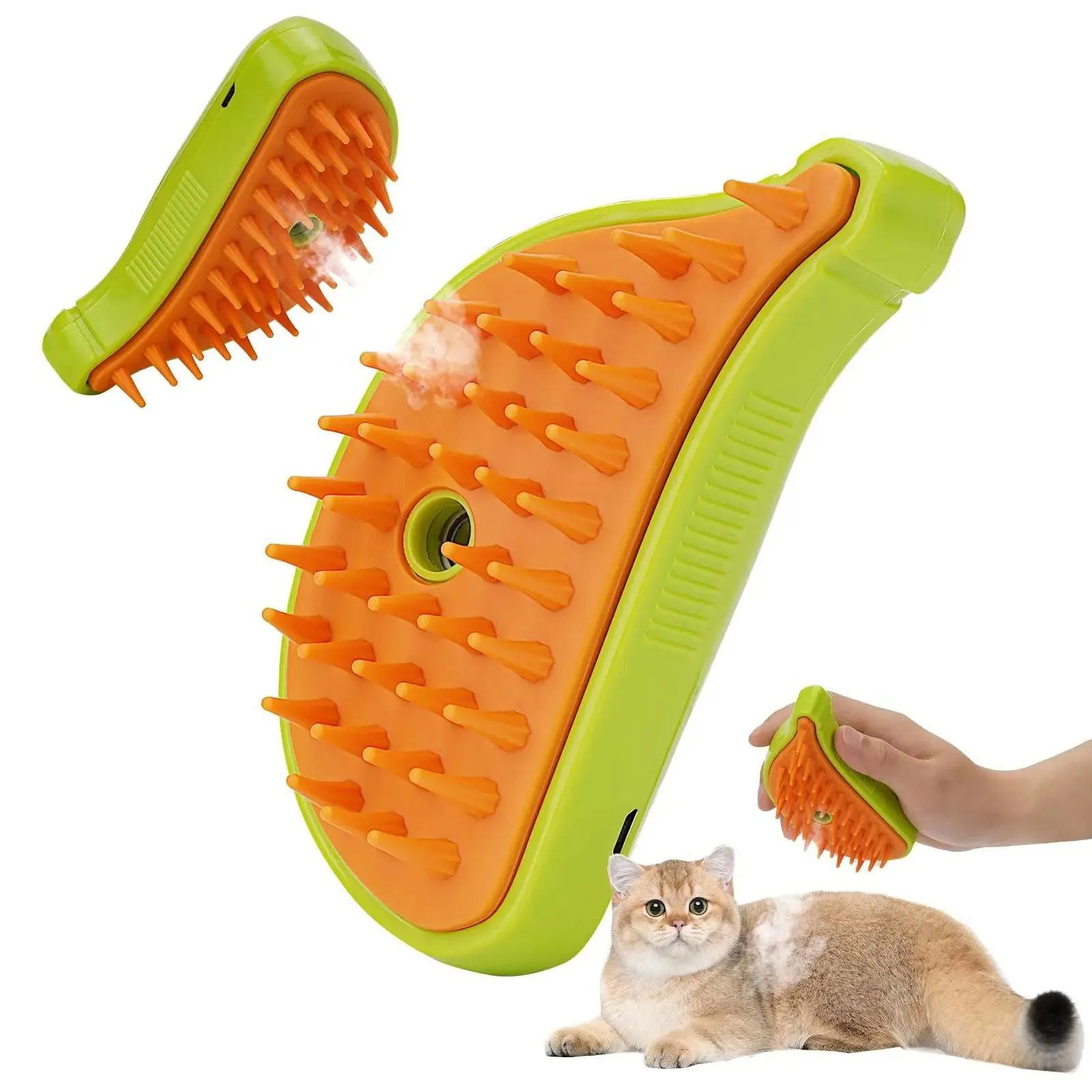3 In 1 Pet Steam Brush Cat Dog Beauty Comb Hair Removal