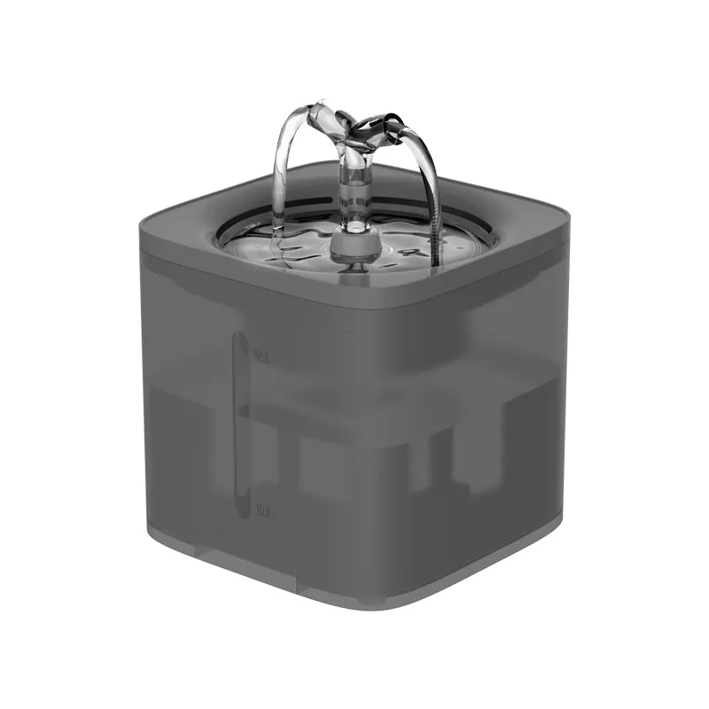 68 oz. Cat Dog Water Fountain WF070 - Transparent Matte