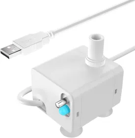 Auto Shut-Off Pump with LED Light for NPET Cat Water Fountain