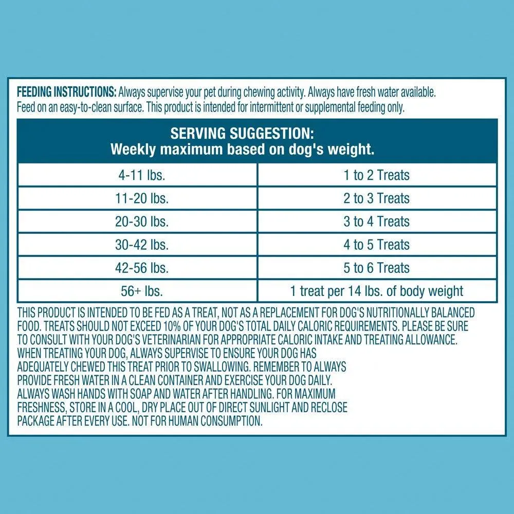 Bacon Cheese Munchy Bone Dog Treats 7 Count