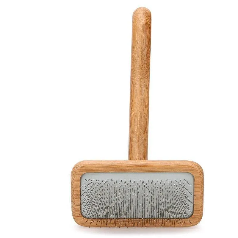 Bamboo Square Head Needle Comb