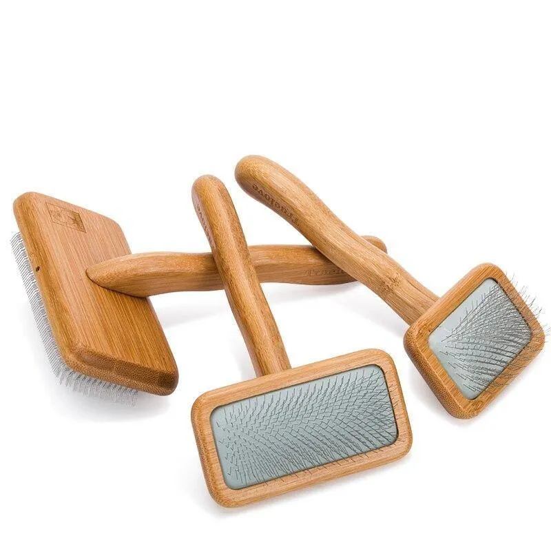Bamboo Square Head Needle Comb