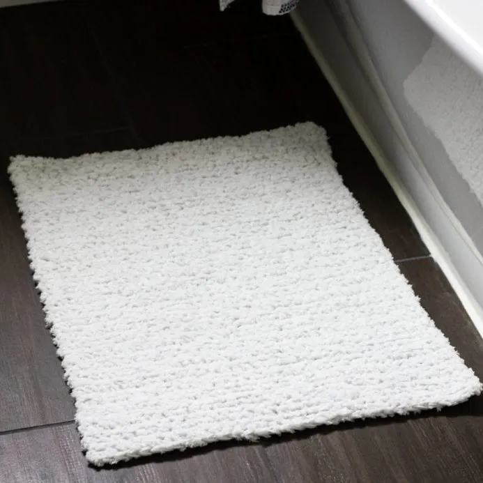 Bath Mat PDF Crochet Pattern - Digital Download
