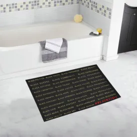 BLACK MAGIC BATH MATS