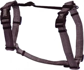 Blue-9 Reflective Buckle-Neck Balance Harness, Fully Customizable Fit No-Pull Harness with 3M Reflective Stitching, Ideal for Dog Training and Obedience, Made in The USA, Grey, XS