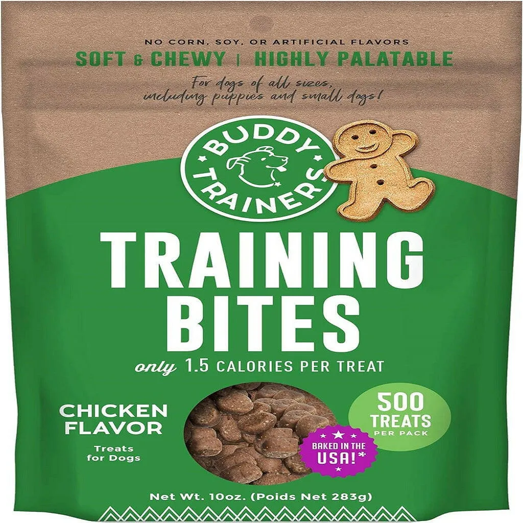 Buddy Biscuits Soft & Chewy Training Bites Chicken Flavored Dog Treats (10 oz)