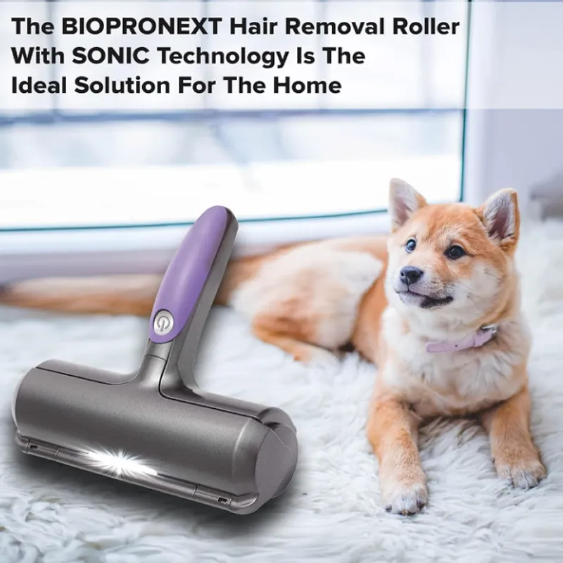 Built In Led Light Cordless Fur Hair Remover Rb-10
