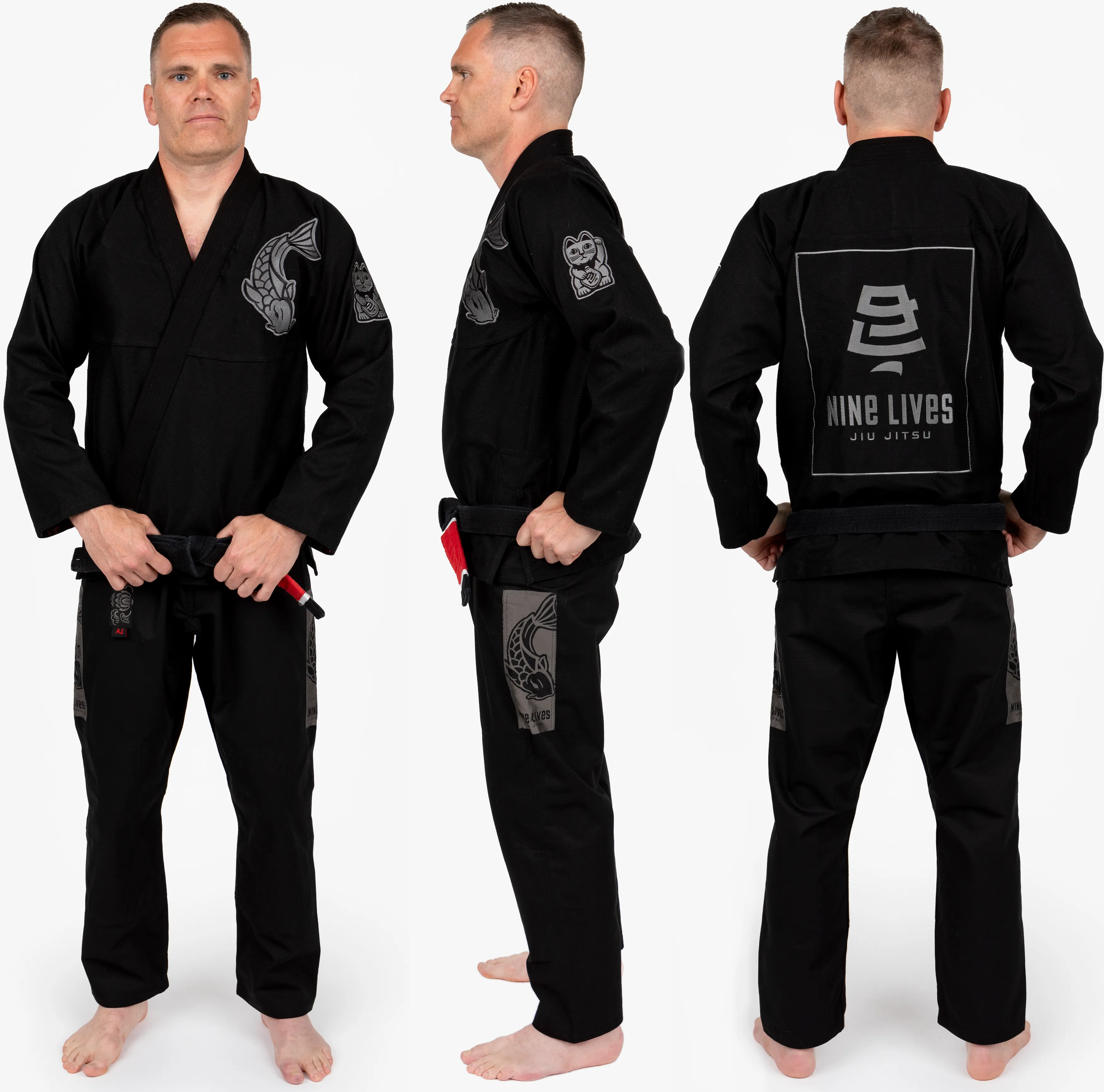 Chapter 12 - Koi - Black - Jiu Jitsu Gi