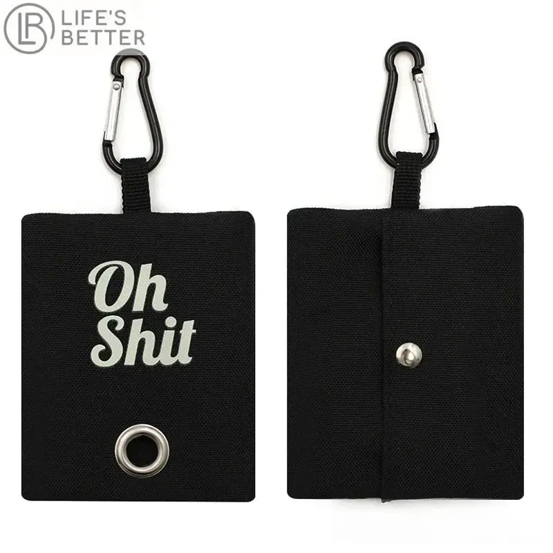 Convenient Canvas Dog Poop Bag Dispenser