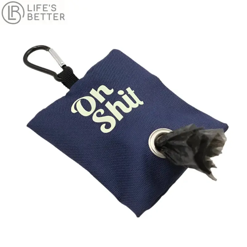 Convenient Canvas Dog Poop Bag Dispenser