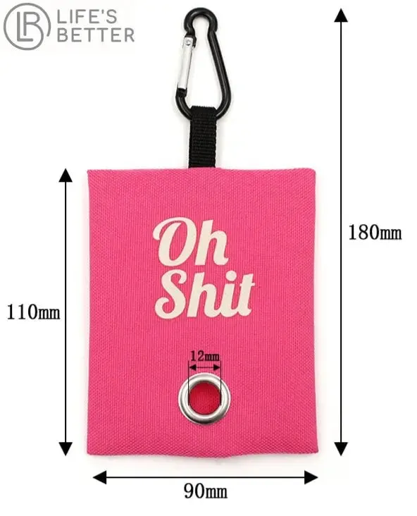 Convenient Canvas Dog Poop Bag Dispenser