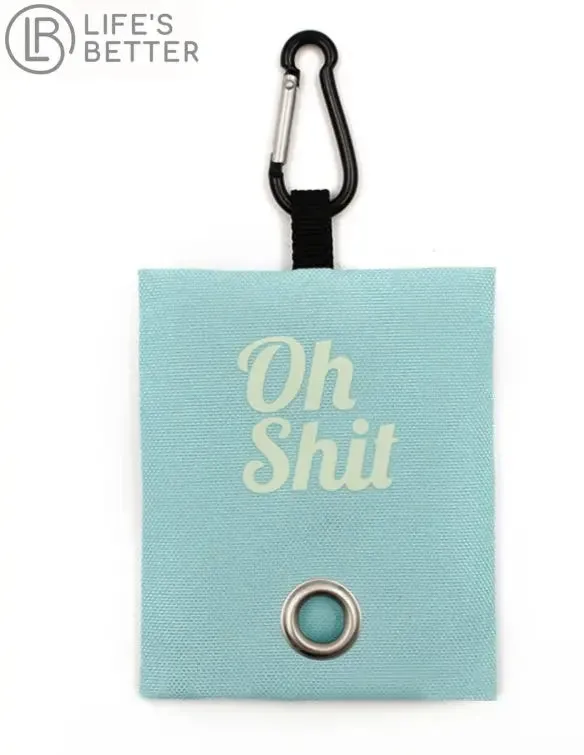 Convenient Canvas Dog Poop Bag Dispenser