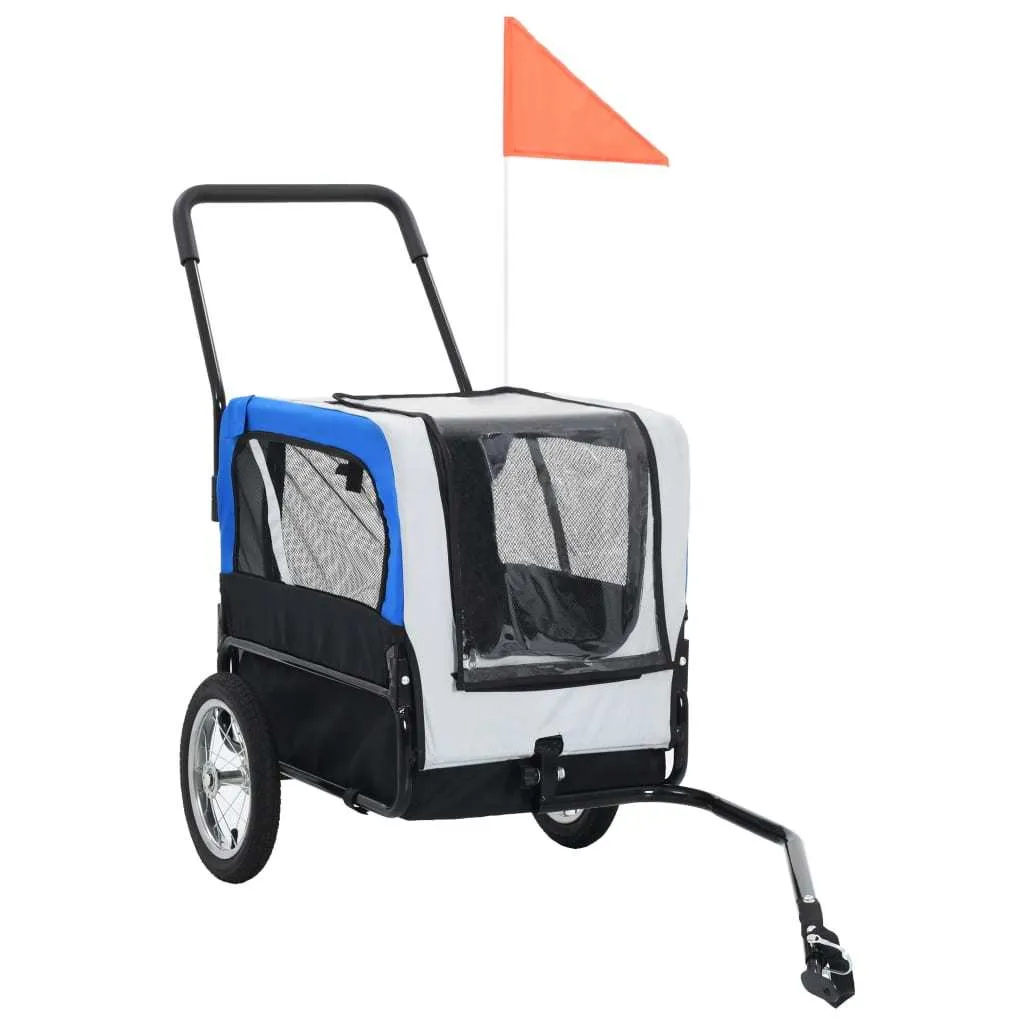 Convertible Dog Bike Trailer and Jogging Stroller