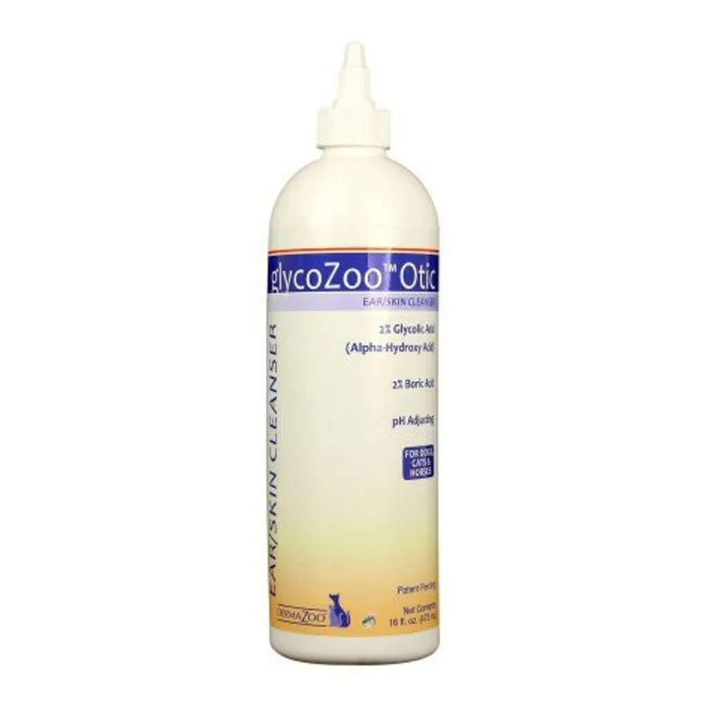 DermaZoo GlycoZoo Otic Ear & Skin Cleanser For Dogs, Cats & Horses