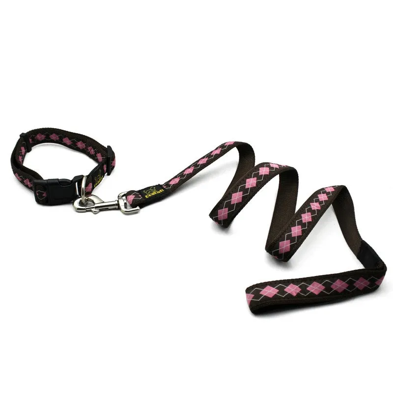 Dog Harness Leash Set Adjustable No Pull 3 Sizes Heavy Duty Walking Training Pet