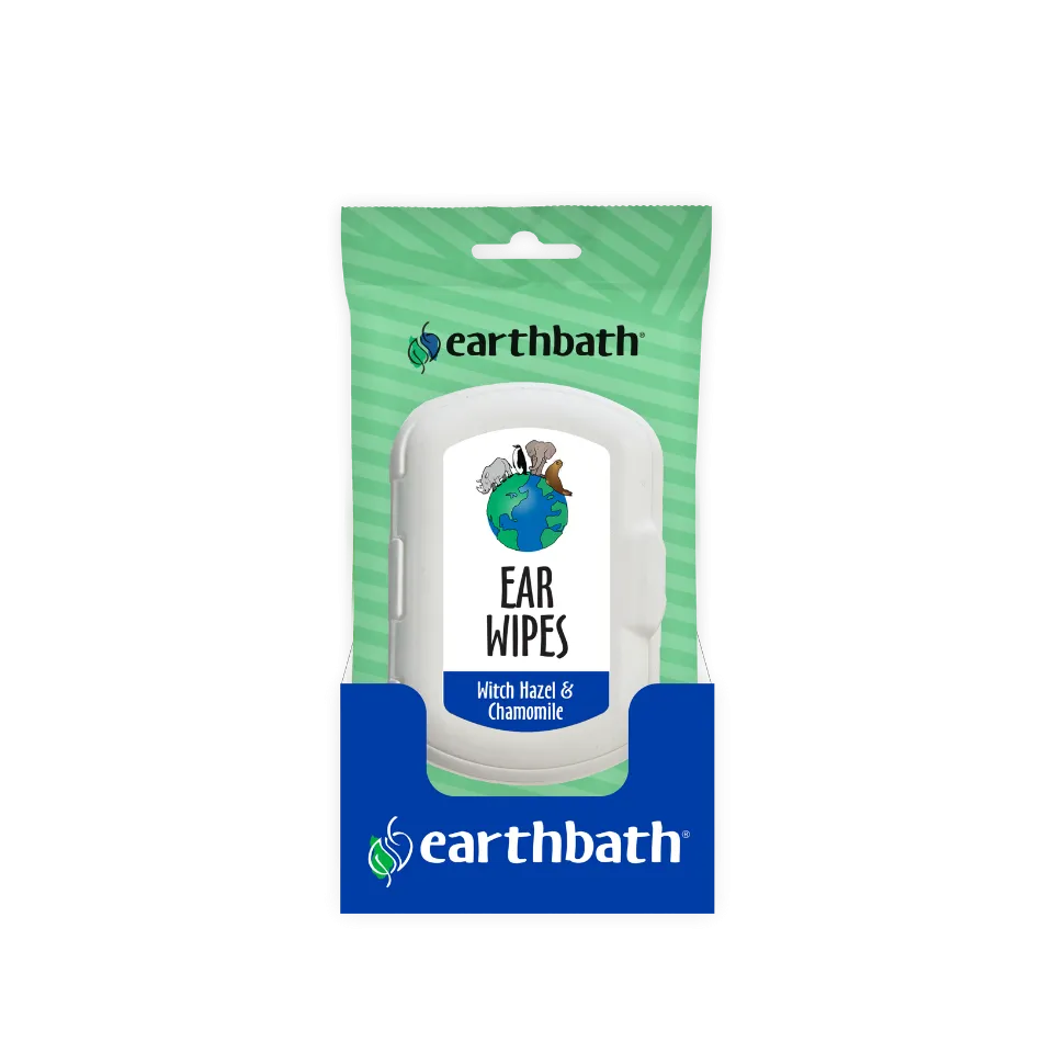 Earthbath Ear Wipes Counter Display 30ct