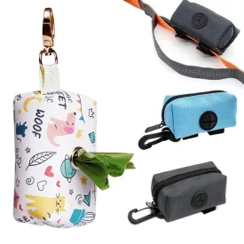 Eco-Friendly Dog Poop Bags with Dispenser Carrier