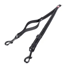 EzyDog Soft Touch Adjustable Coupler 24" Black