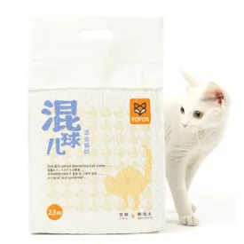 Fofos Unscented Tofu & Crushed Bentonite Cat Litter