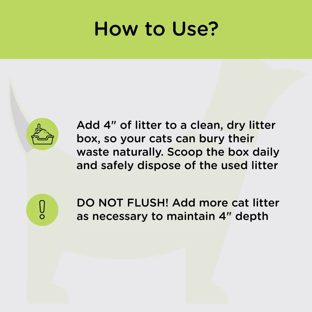 Fofos Unscented Tofu & Crushed Bentonite Cat Litter