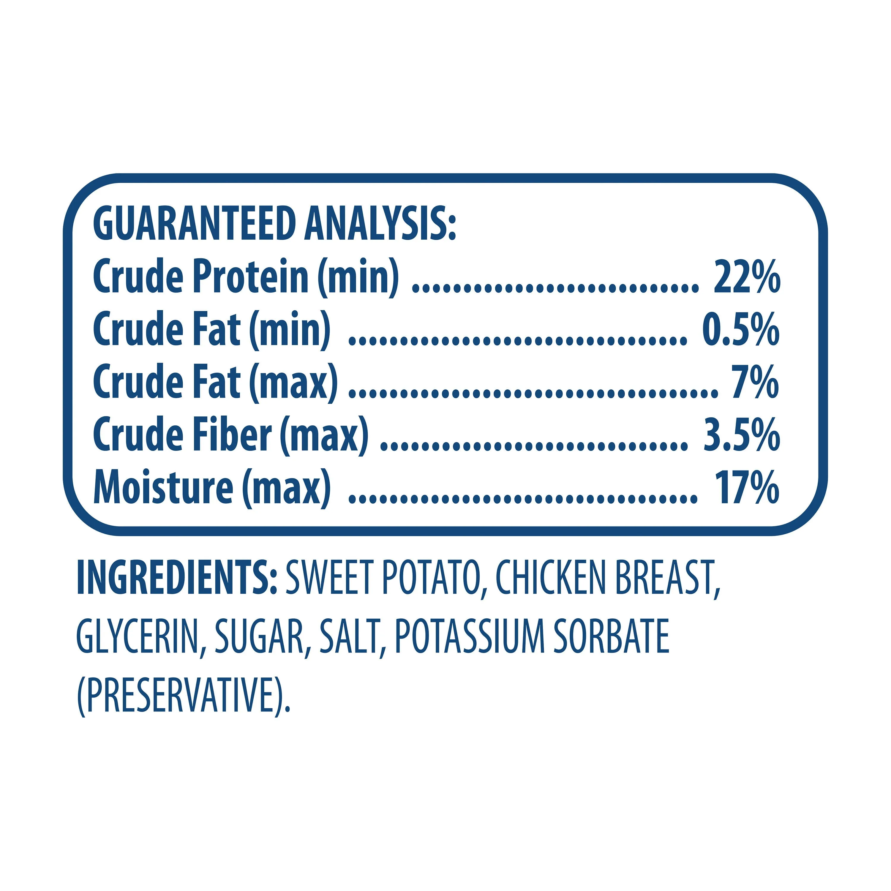 Golden Rewards Sweet Potato Wrapped with Chicken Dog Treats, 32 oz
