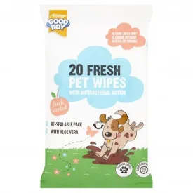 Good Boy Pet Wipes Pack20