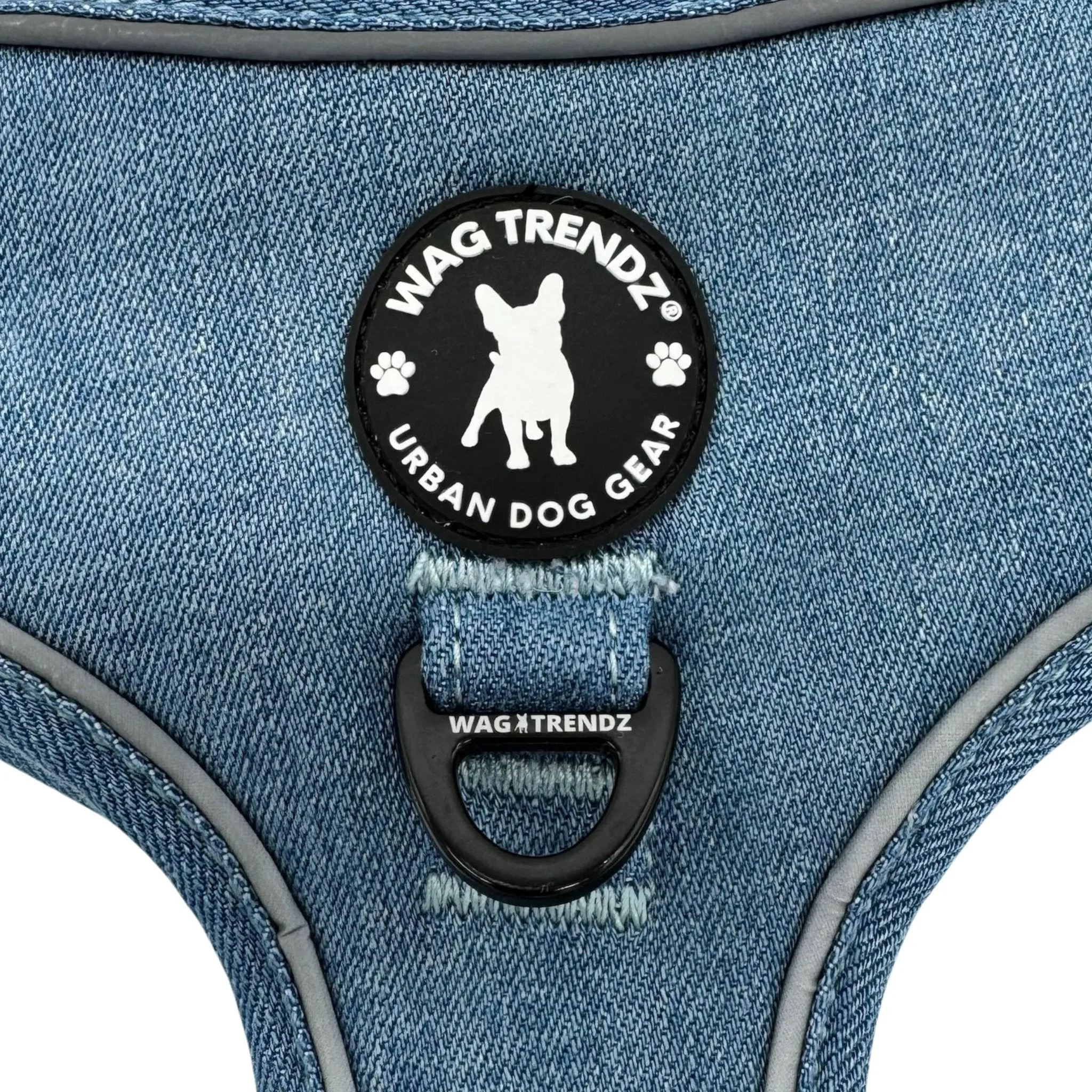 Harness and Leash Set   Poop Bag Holder | Downtown Denim