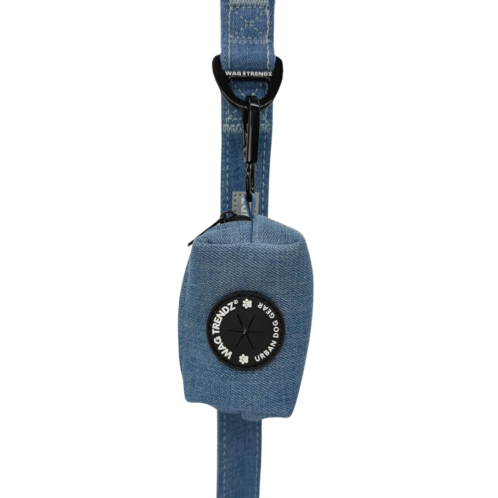 Harness and Leash Set   Poop Bag Holder | Downtown Denim