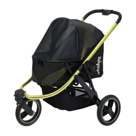 Ibiyaya The Beast Dog Stroller - Jet Black