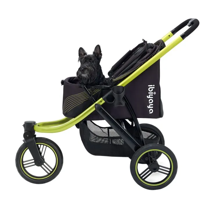 Ibiyaya The Beast Dog Stroller - Jet Black