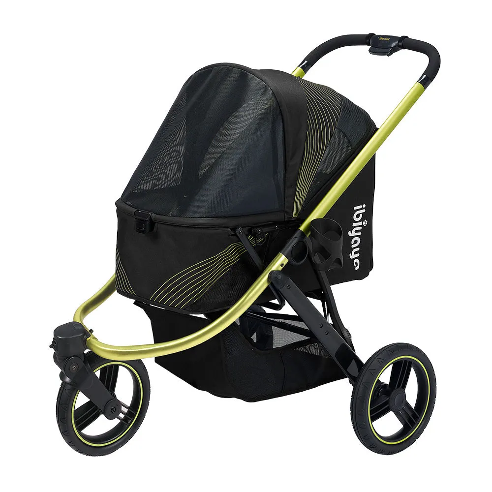 Ibiyaya The Beast Dog Stroller - Jet Black