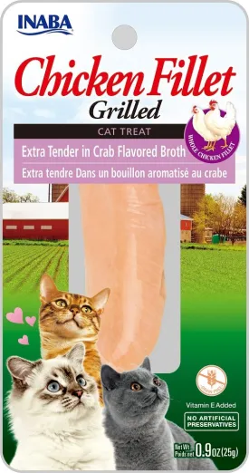 Inaba Grilled Chicken Extra Tender in Crab Broth 25g