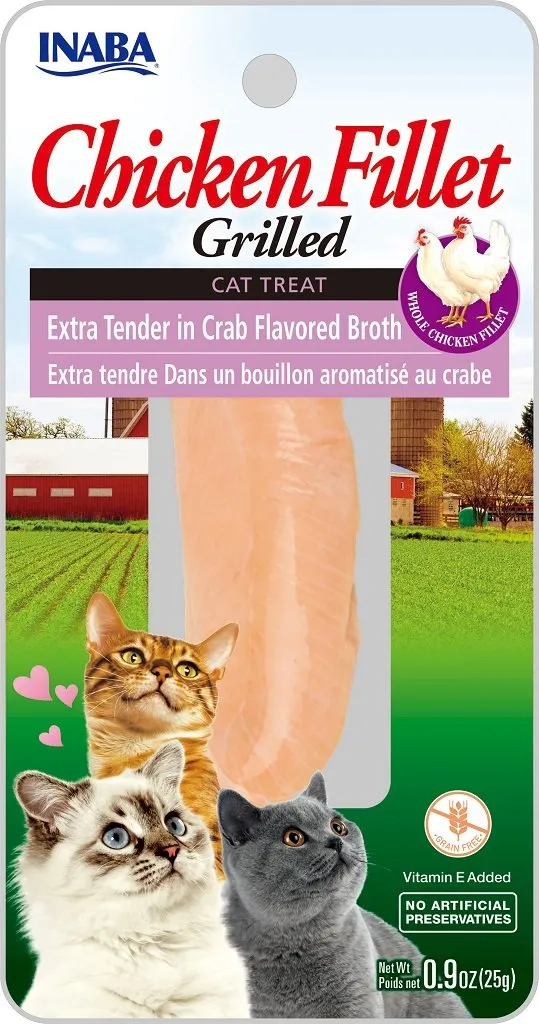 Inaba Grilled Chicken Extra Tender in Crab Broth 25g