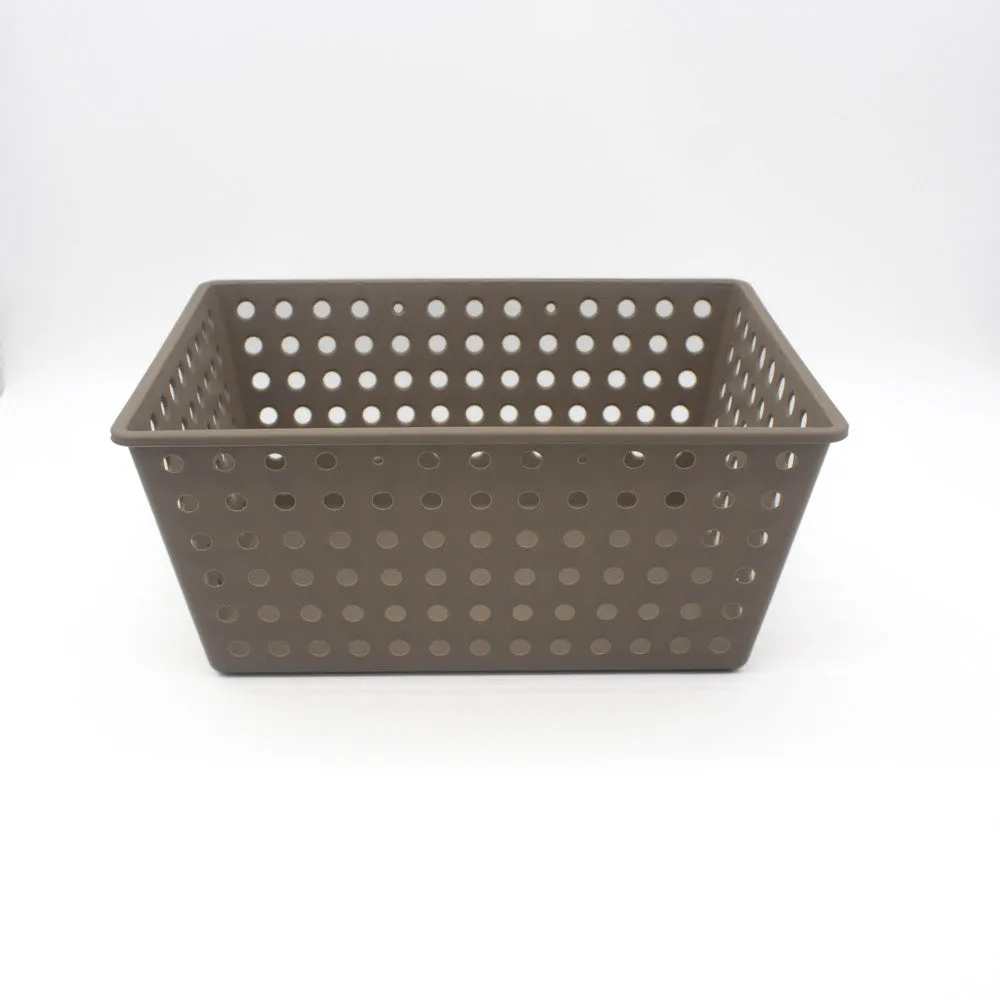 LARGE BASKET WITH LID  15 3/8” X 11 7/8” X 6 1/4” COZA